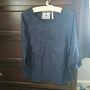 Navy Blouse